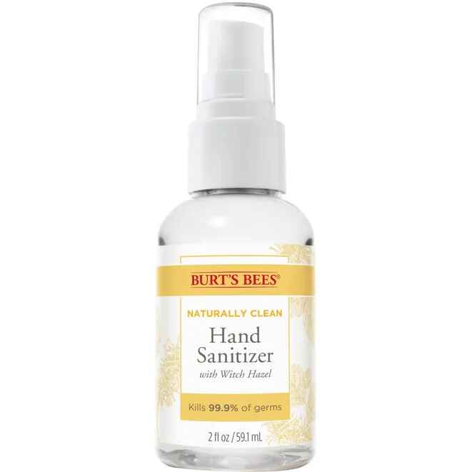 Burt's Bees Naturally Clean Hand Sanitizer.