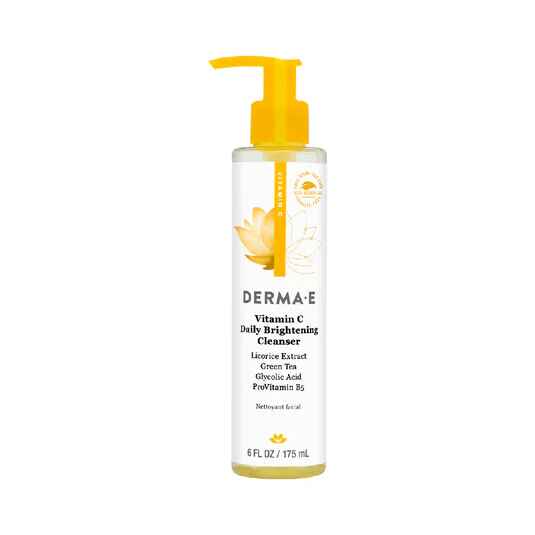 Derma E Vitamin C Brightening Cleanser.