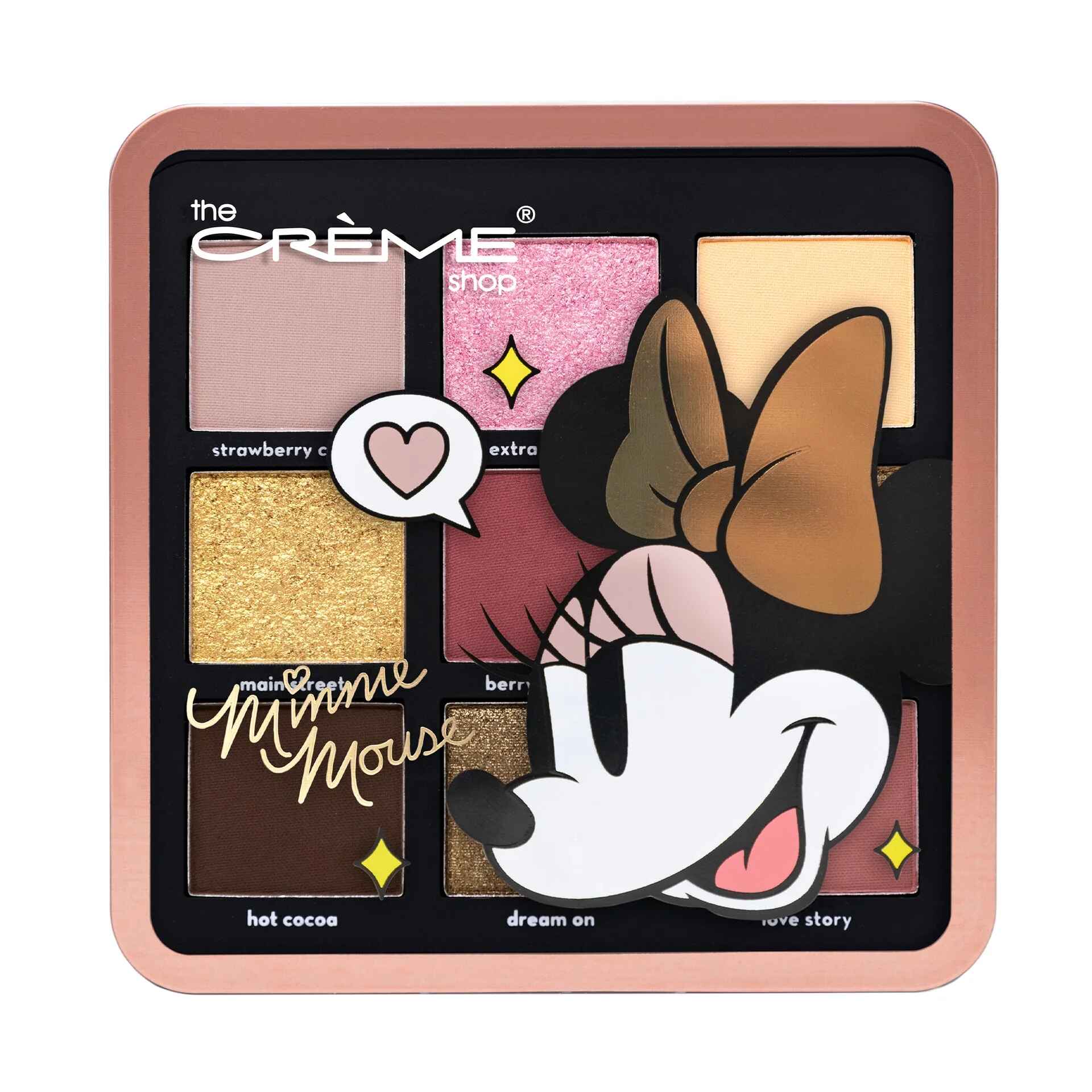 THE CREME SHOP DISNEY WORLD OF WONDER EYESHADOW PALETTE MINNIE MOUSE.
