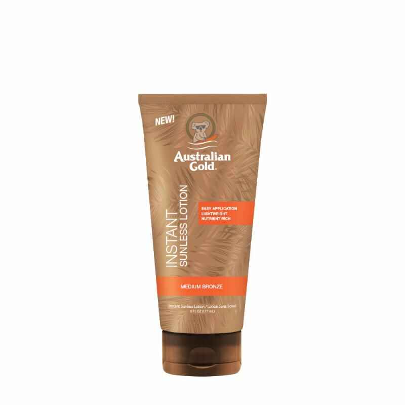 Australian gold INSTANT SUNLESS LOTION.