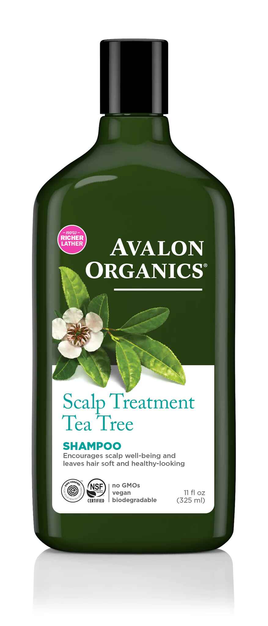 Avalon Organics Scalp Treatment Tea Tree SHAMPOO.