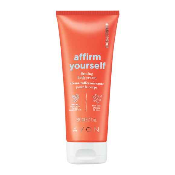 Avon NAKEDPROOF Affirm Yourself Firming Body Cream.