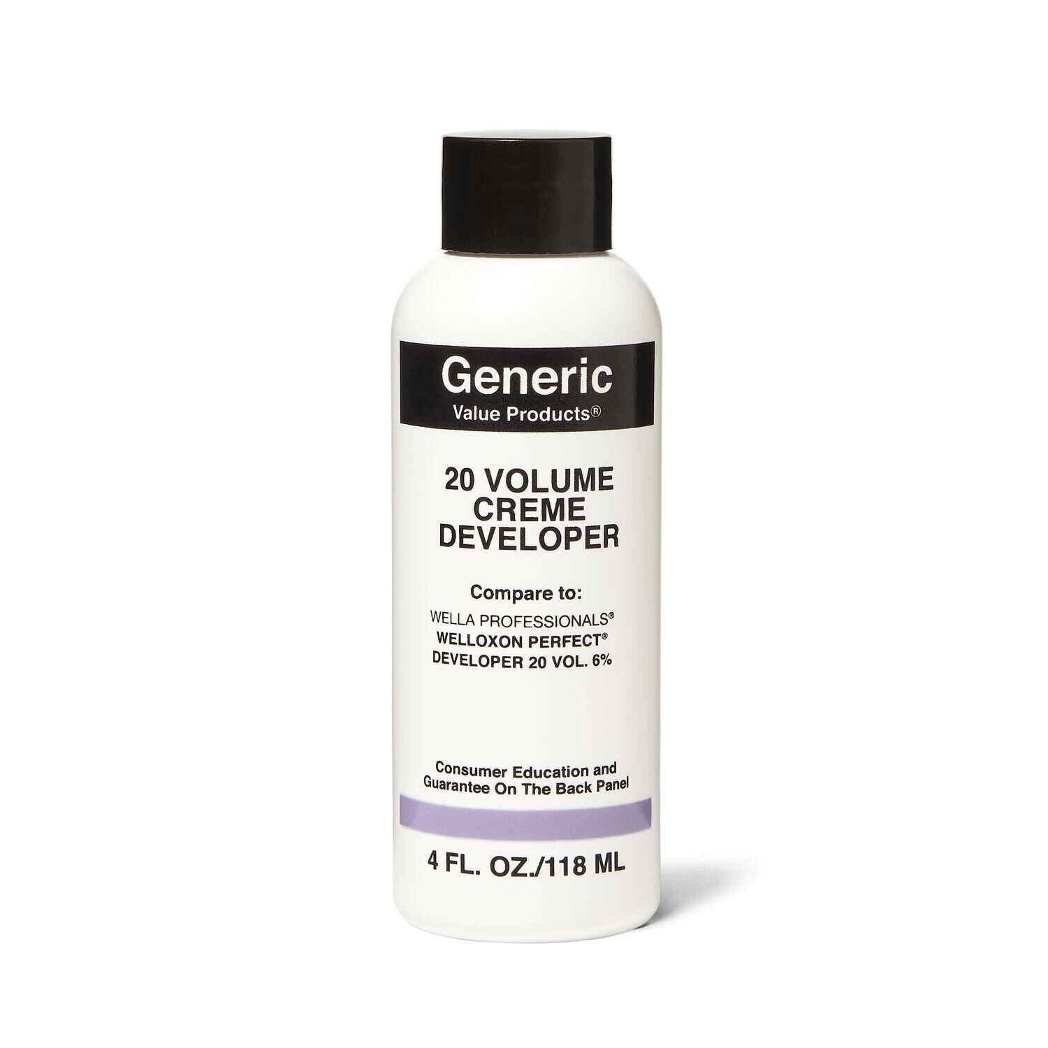 Generic Value Products 20 Volume Creme Developer Compare to Wella Welloxon Perfect Creme Developer 20 Vol 6 4 Oz.