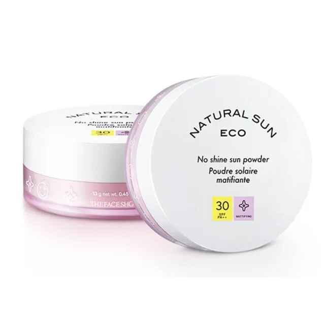 The face shop Natural Sun Eco No Shine Sun Powder.