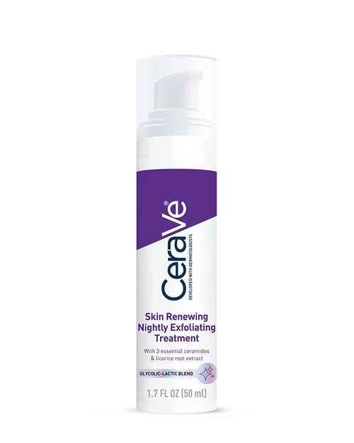 CeraVe Skin Renewing Nightly Exfoliating Treatment.
