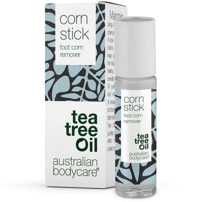 Australian Bodycare Callus and corn removal oil.
