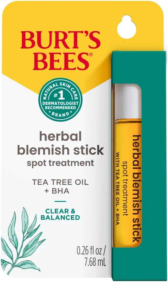 Burt's Bees Clear and Balanced Herbal Blemish Stick.