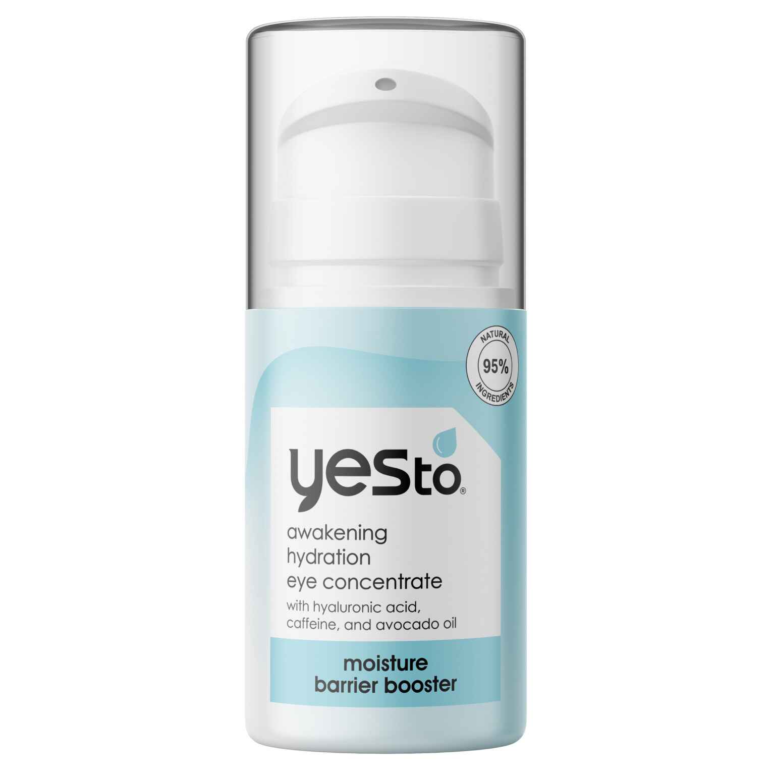 Yes to Moisture Barrier Booster Awakening Hydration Eye Concentrate.