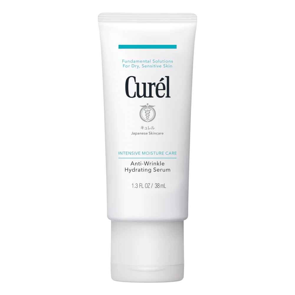 Curel ANTI WRINKLE HYDRATING SERUM.