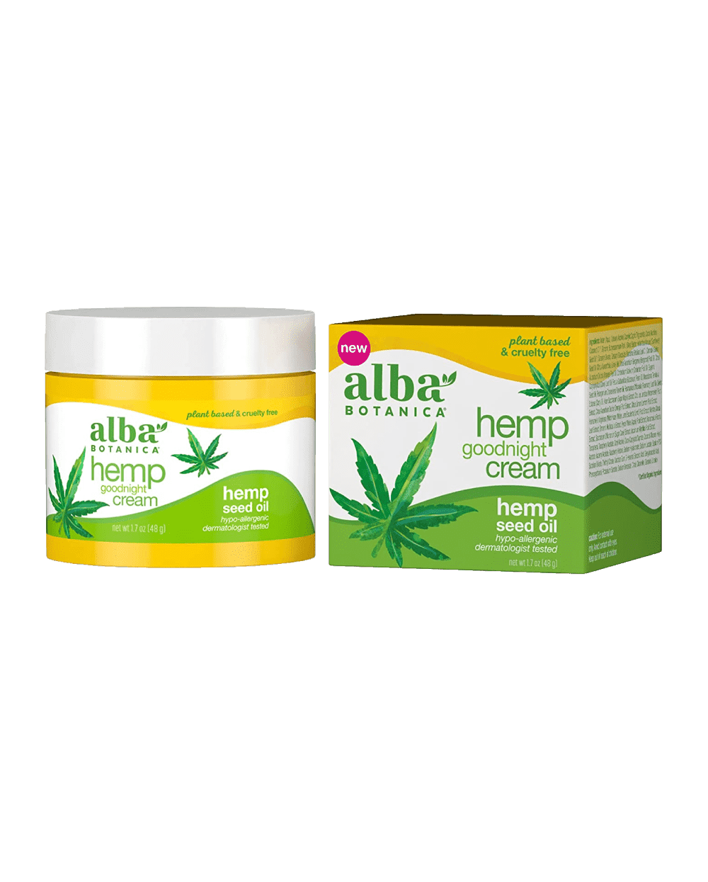 Alba Botanical hemp facial.