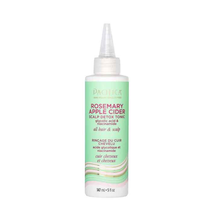 Pacifica Rosemary Apple Cider Scalp Detox Tonic.