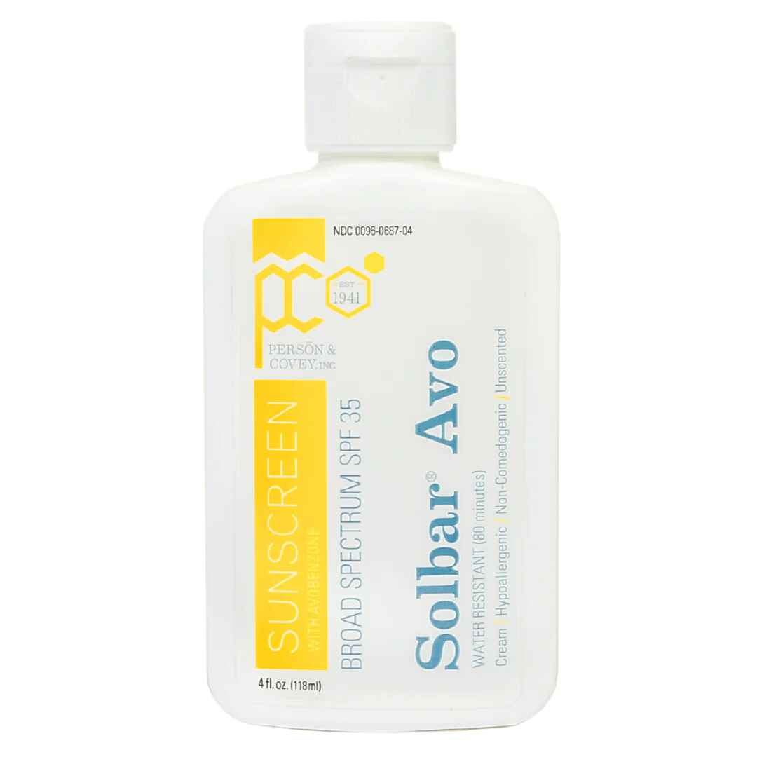 Person Covey Inc SOLBAR AVO SPF 35.