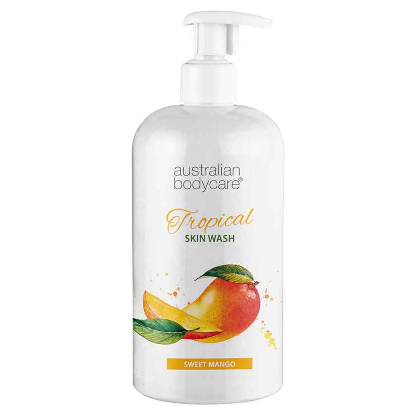 Australian Bodycare Tropical Skin Wash with mango.