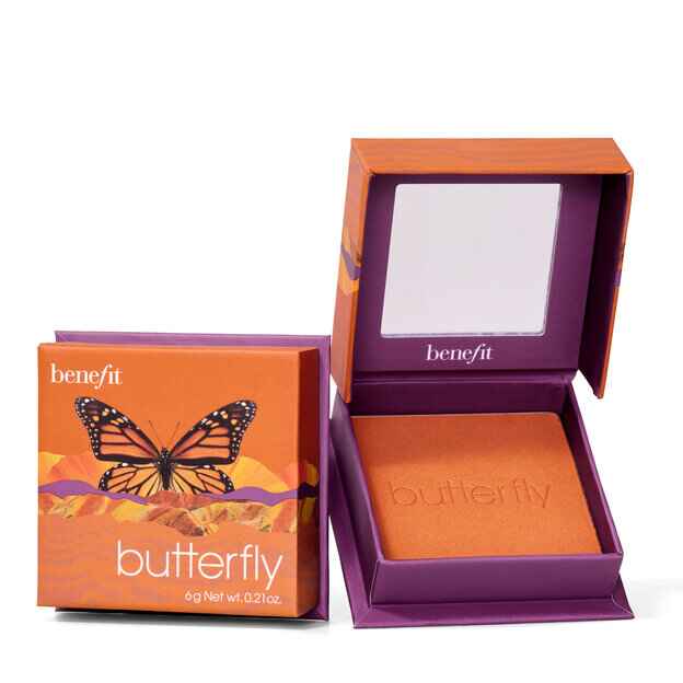 Benefit Cosmetics Golden orange blush.