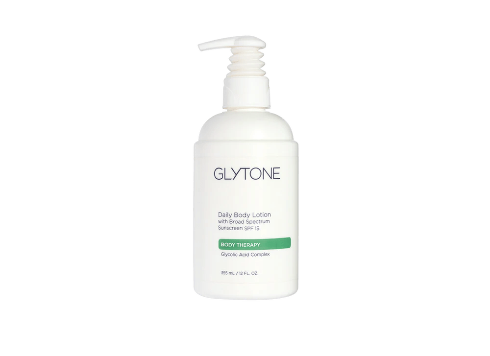 Glytone Daily Body Lotion Broad Spectrum SPF 15.