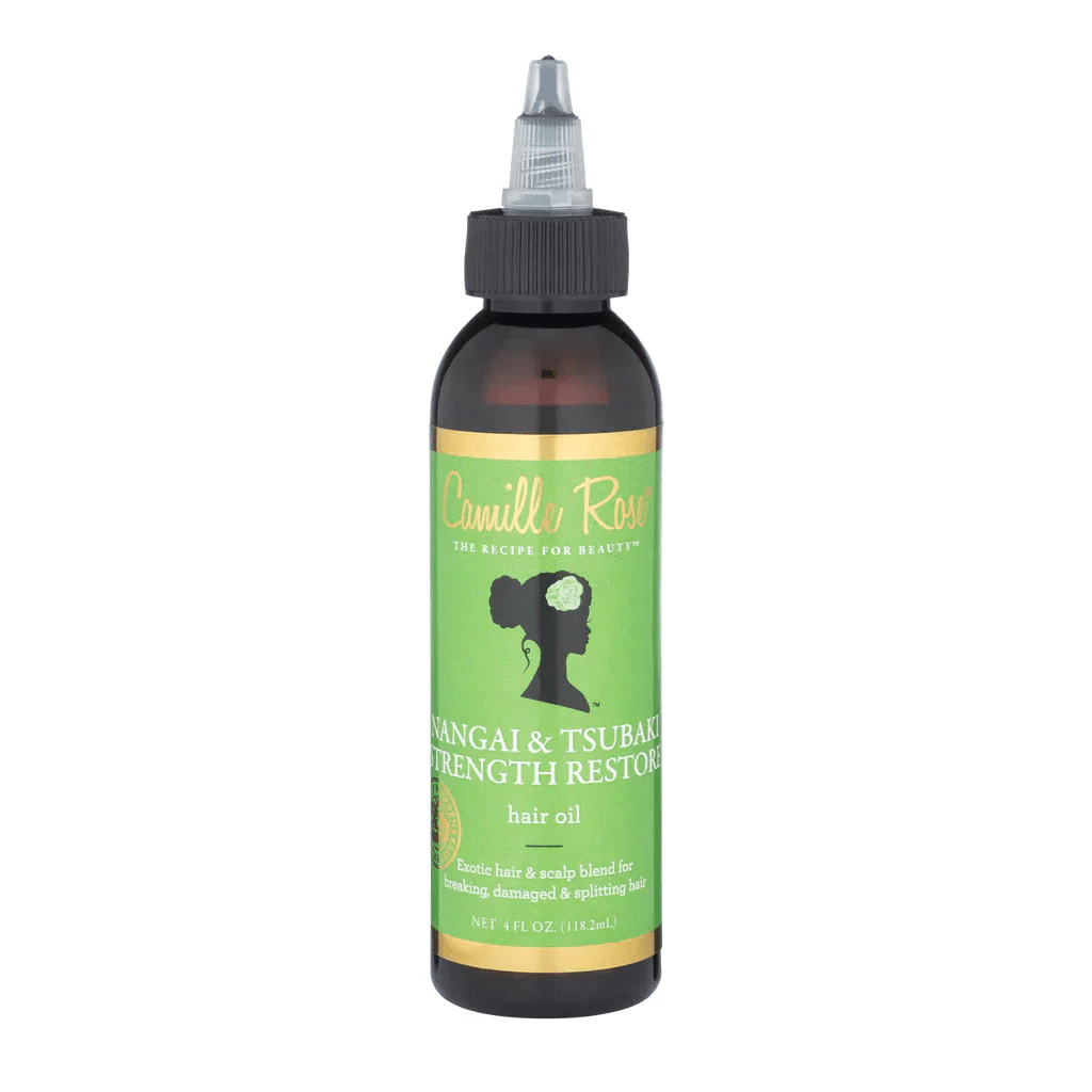camille rose Nangai Tsubaki Strength Restore Hair Oil.