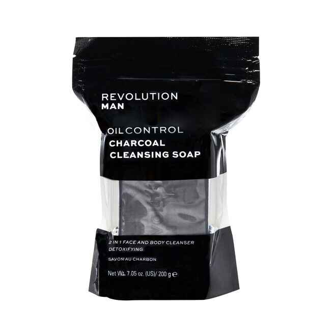 Revolution beauty Revolution Man Charcoal Cleansing Soap.