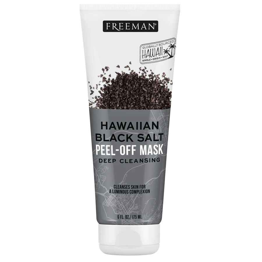 Freeman Exotic Blends Hawaiian Black Salt Peel Off Mask.