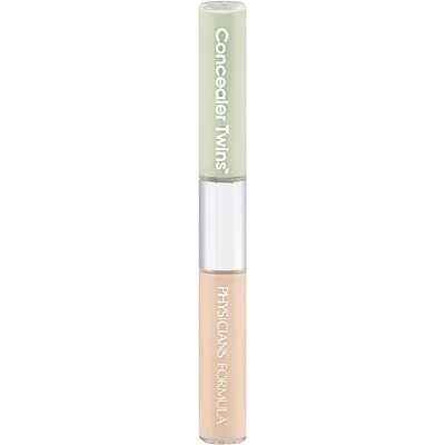 Physicians Formula CONCEALER TWINS 2 IN 1 CORRECT and COVER CREAM CONCEALER GREEN LIGHT.