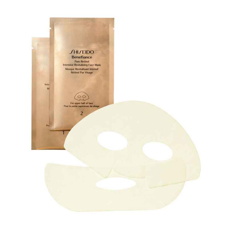 shiseido Pure Retinol Intensive Revitalizing Face Mask.