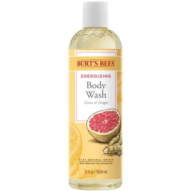 Burt's Bees Citrus and Ginger Body Wash.