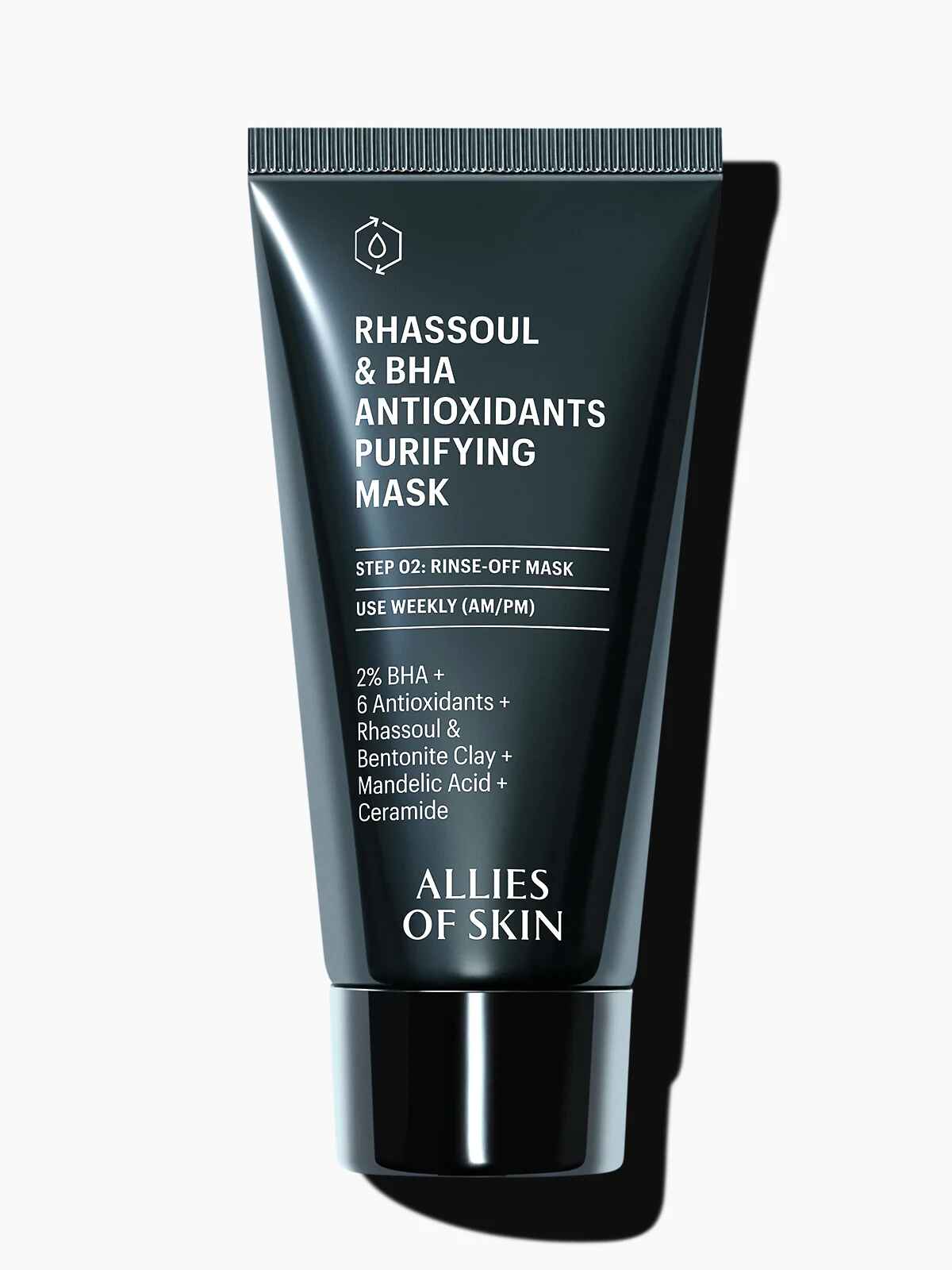 Allies of Skin RHASSOUL & BHA ANTIOXIDANTS PURIFYING MASK.