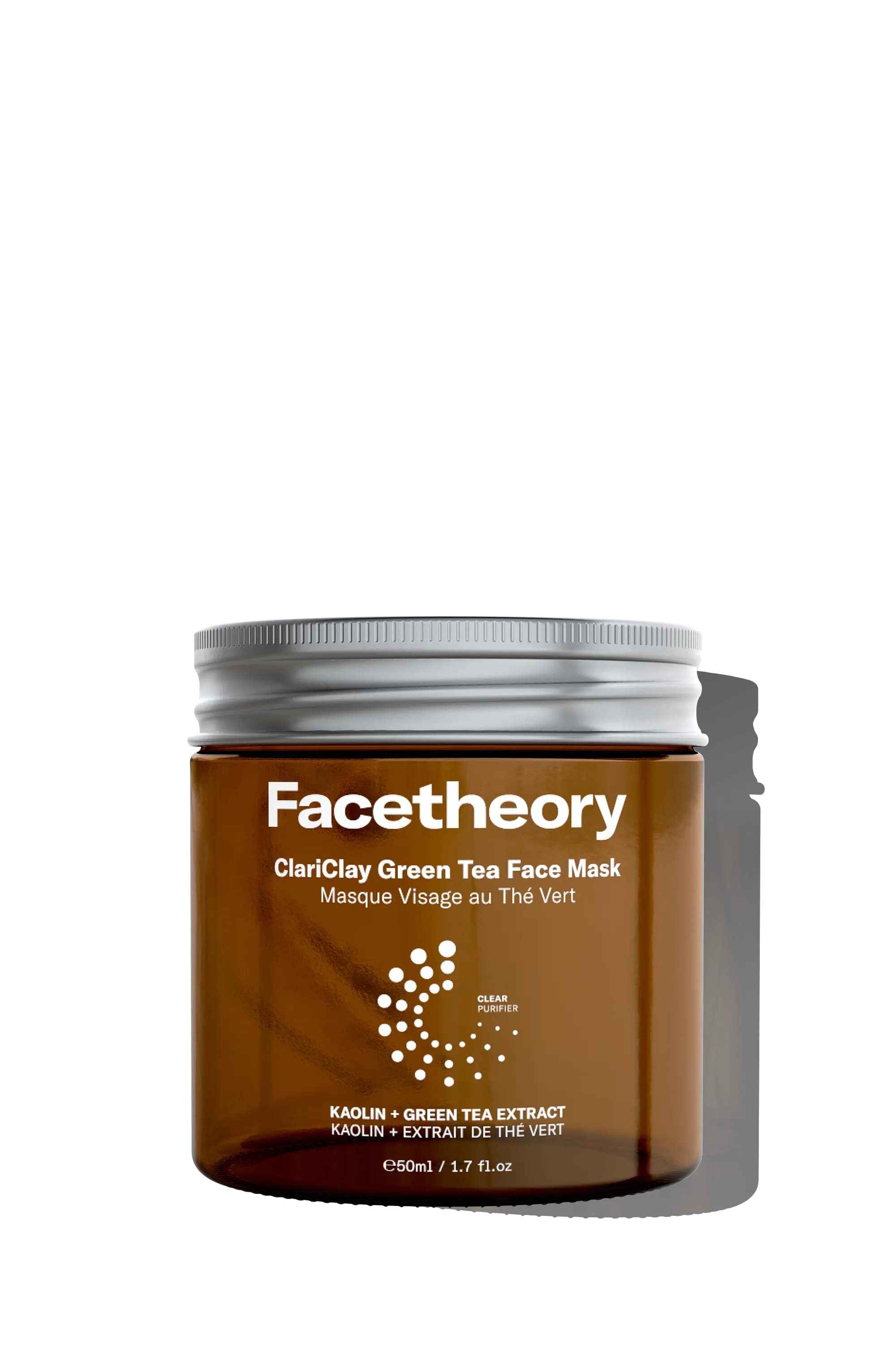 Facetheory ClariClay Green Tea Face Mask.
