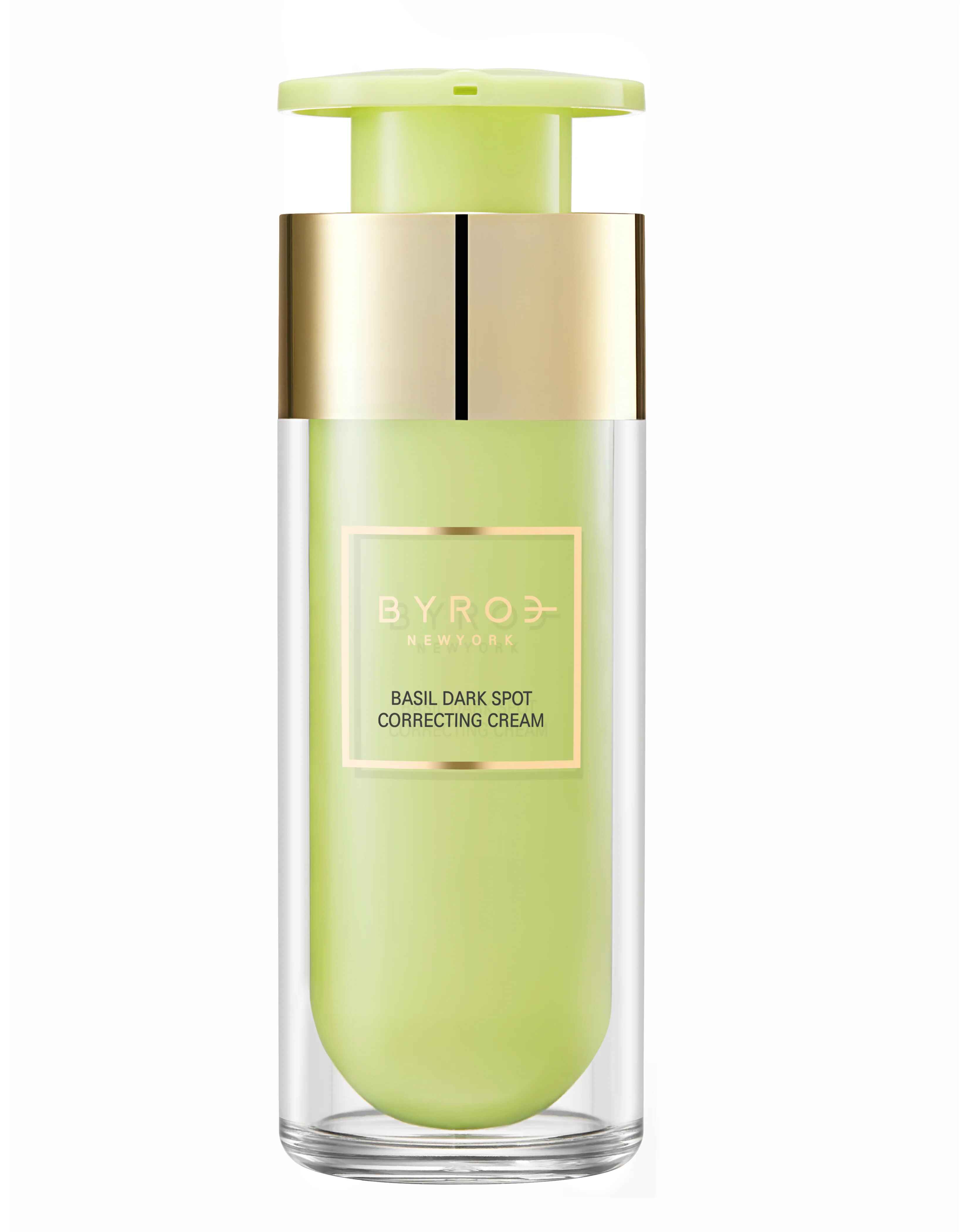 Byroe Basil Dark Spot Correcting Cream.