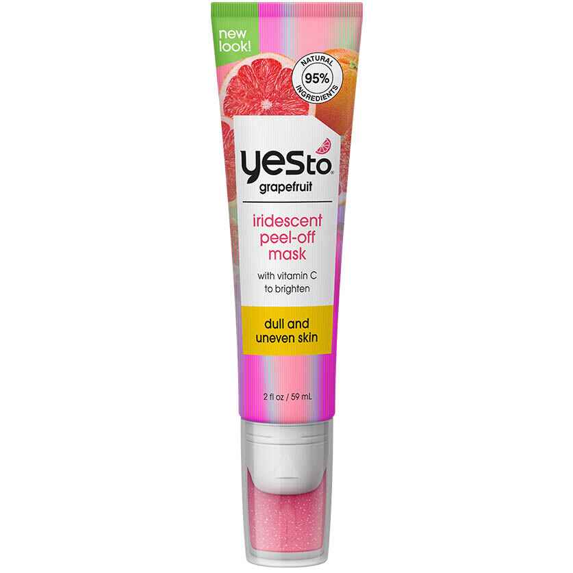 Yes to Grapefruit Iridescent Peel Off Mask.
