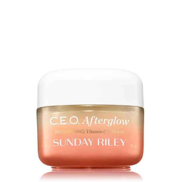 Sunday Riley C E O AFTERGLOW BRIGHTENING VITAMIN C GEL CREAM.
