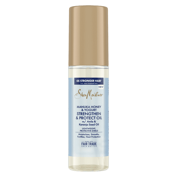 Shea Moisture Manuka Honey and Yogurt Strengthen and Protect Oil.