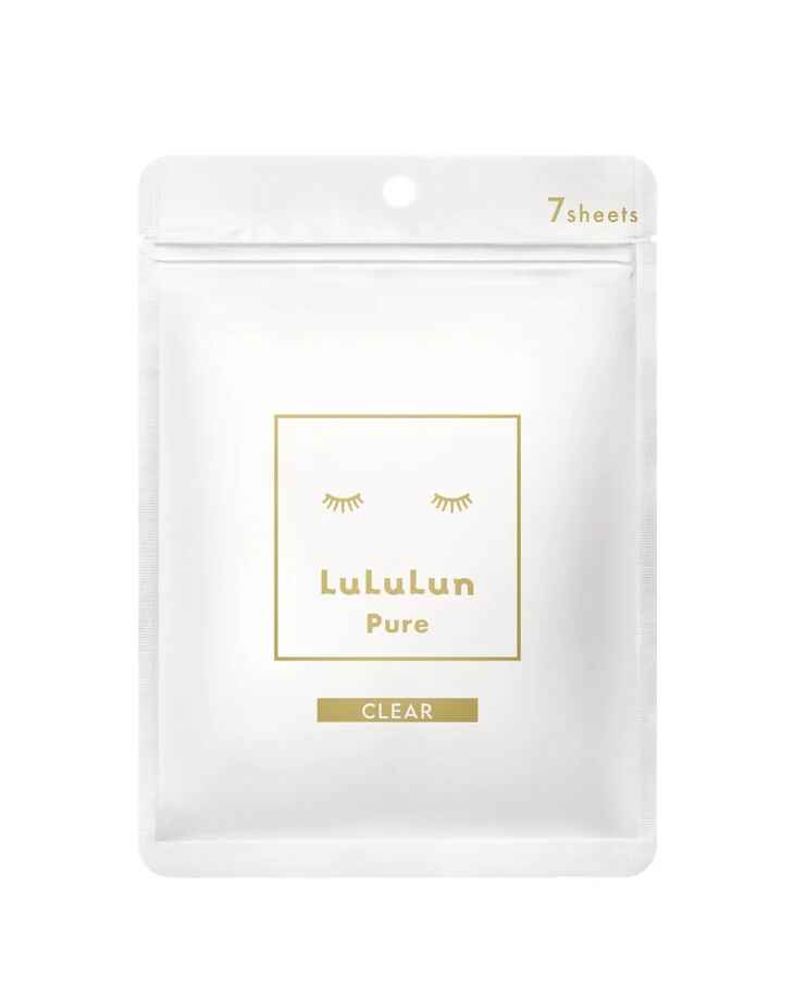 Lululun Lululun Pure Sheet Mask CLEAR White 7PCS.