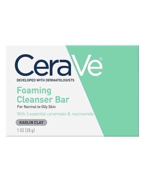 CeraVe Foaming Cleanser Bar.