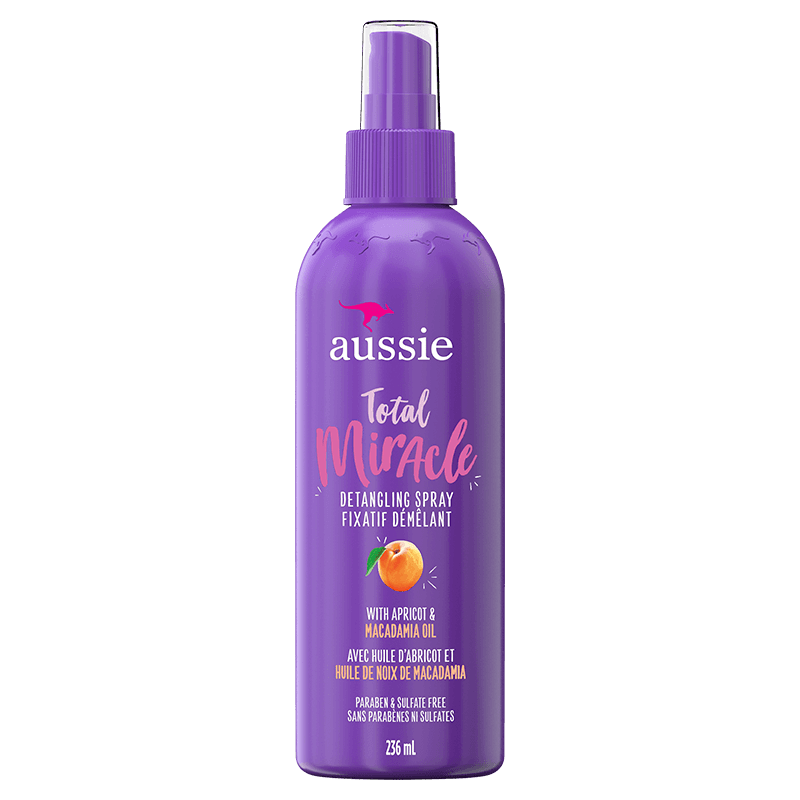 Aussie TOTAL MIRACLE DETANGLING SPRAY.