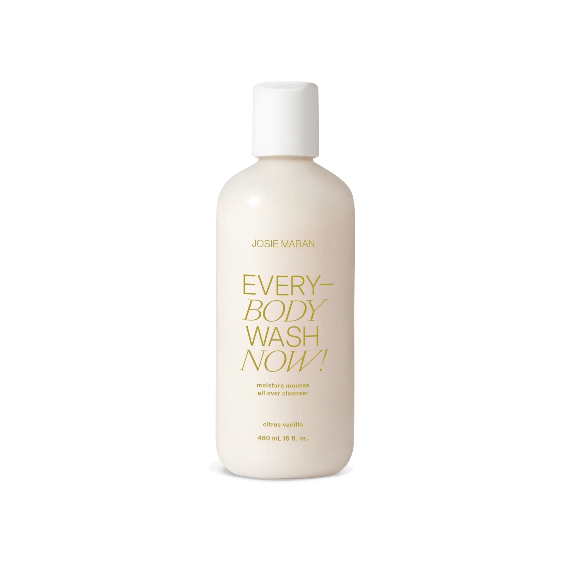 josie maran EveryBODY Wash Now Moisture Mousse All Over Cleanser.