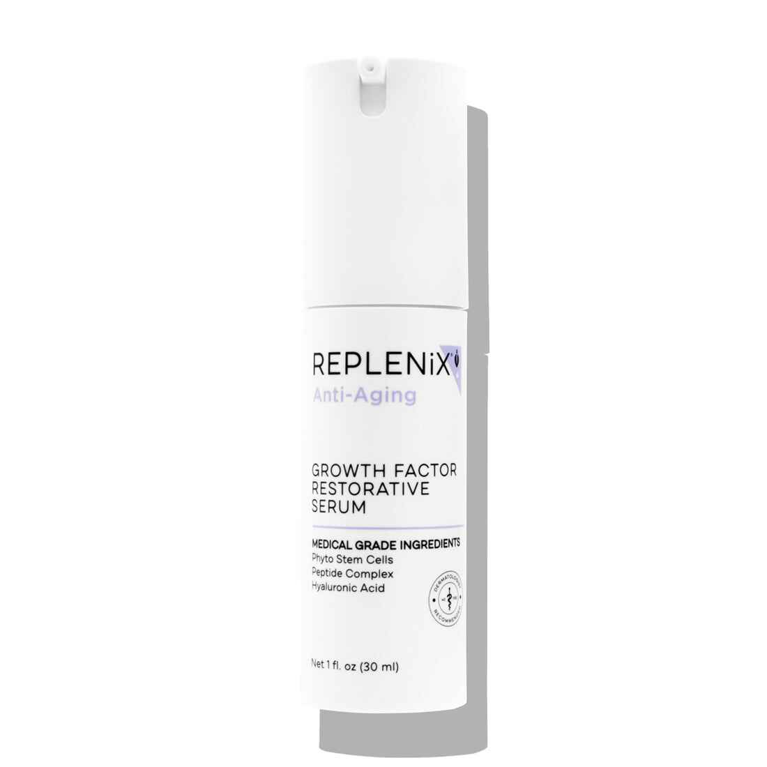 Replenix Growth Factor Restorative Serum.