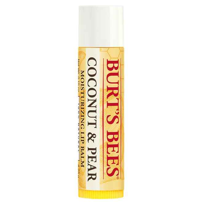 Burt's Bees Coconut & Pear Lip Balm.