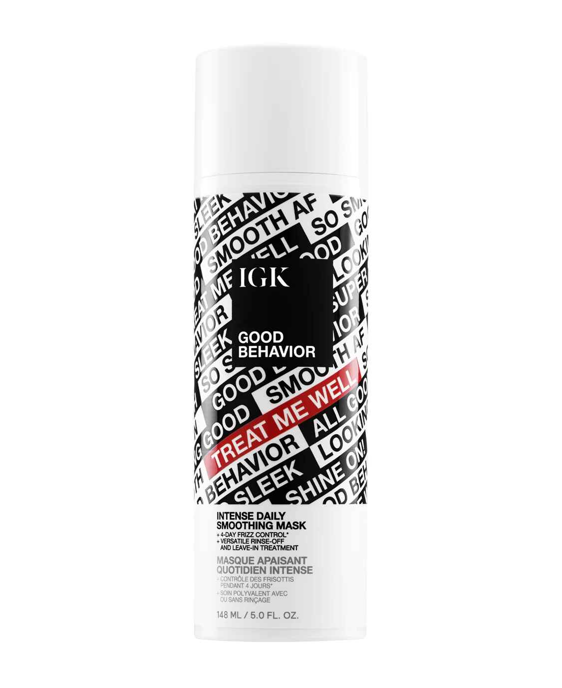 IGK Hair GOOD BEHAVIOR INTENSE DAILY SMOOTHING MASK.