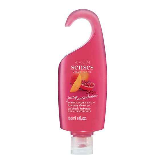 Avon Avon Senses Juicy Pomegranate & Mango Hydrating Shower Gel.