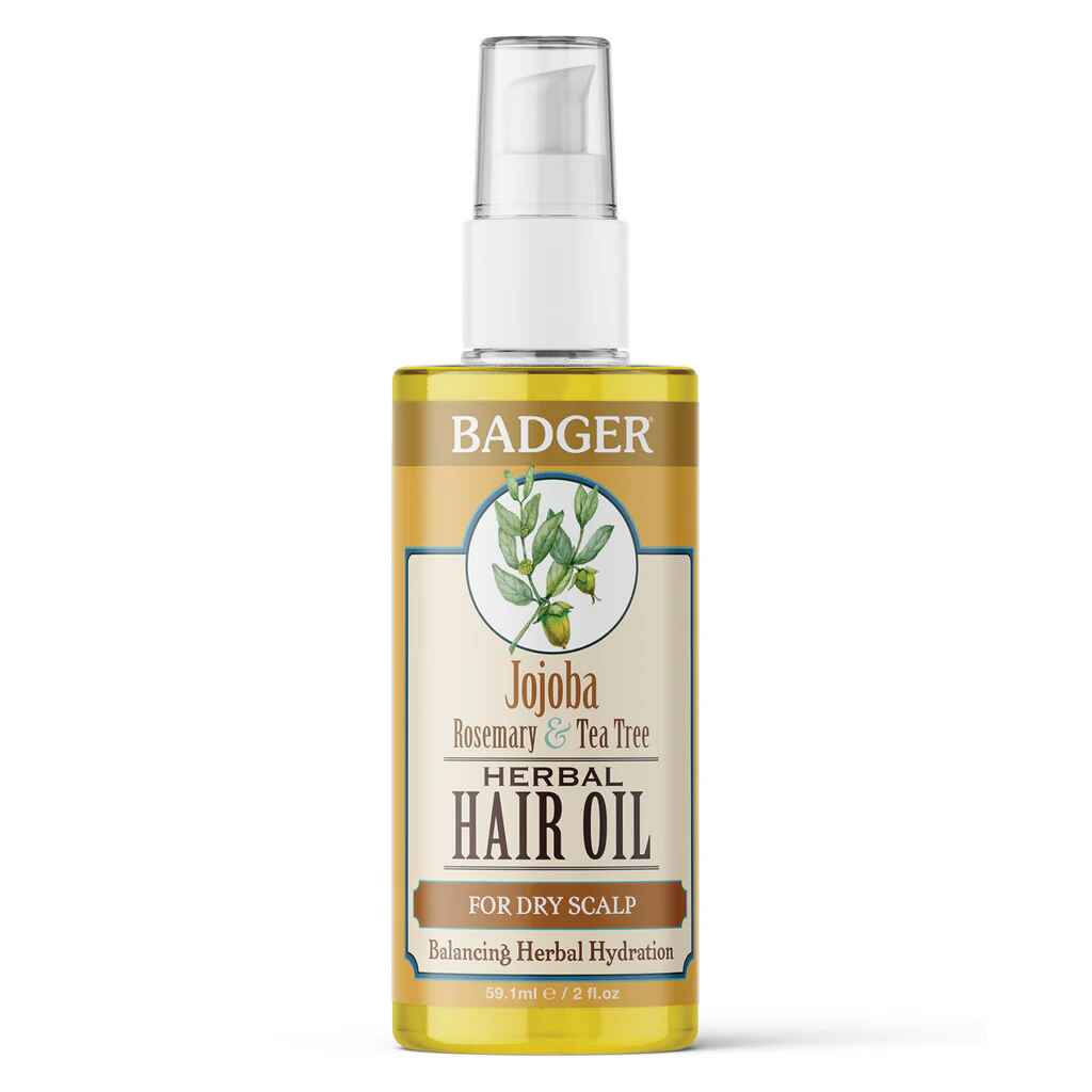 Badger Jojoba Herbal Scalp Treatment.