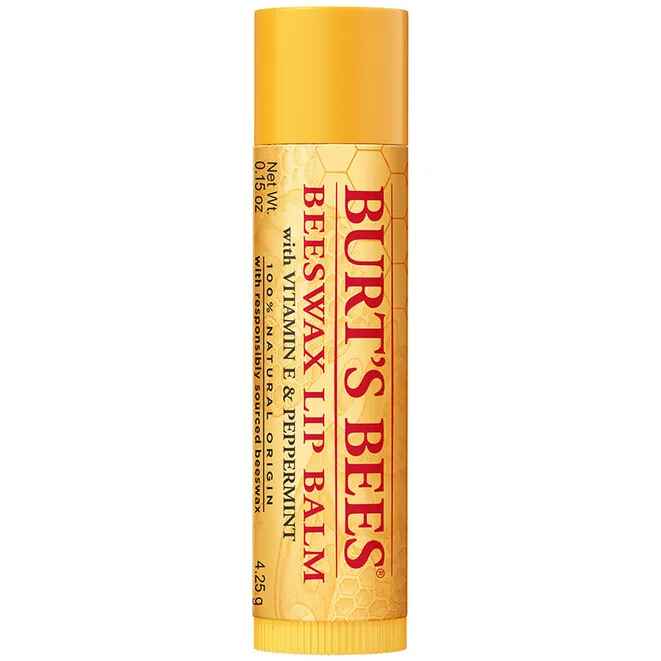 Burt's Bees Beeswax Lip Balm.