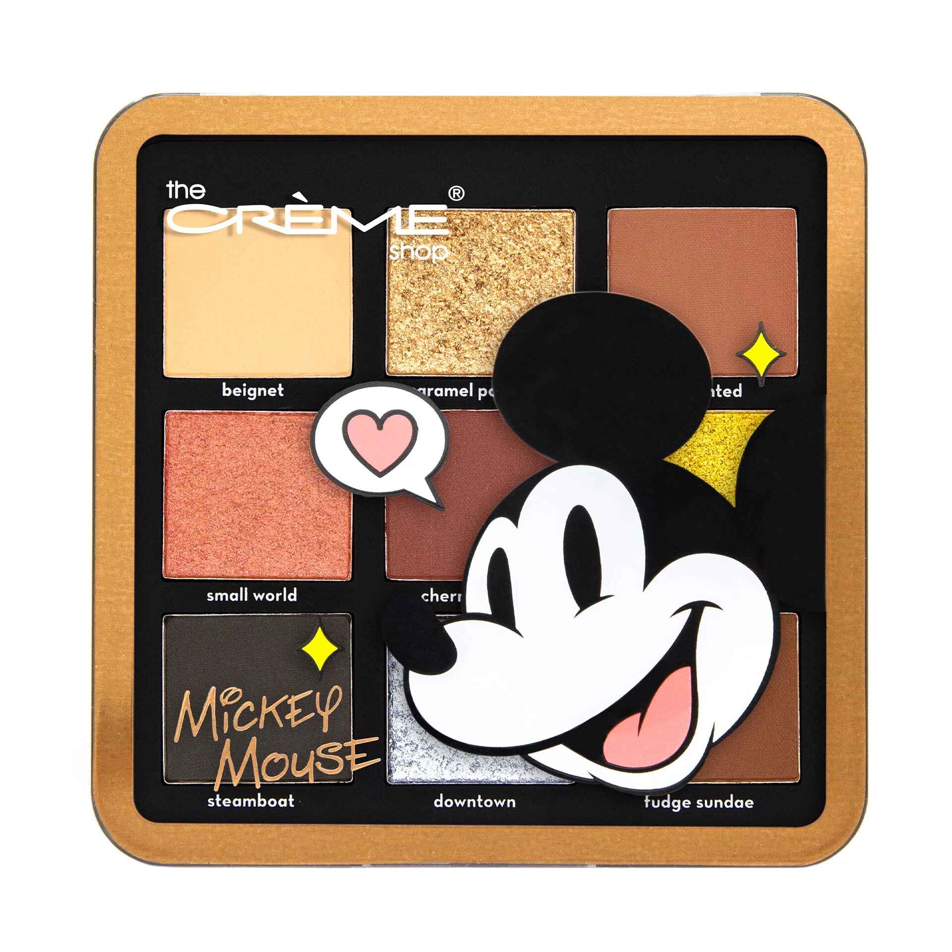 THE CREME SHOP DISNEY AROUND THE WORLD EYESHADOW PALETTE MICKEY MOUSE.