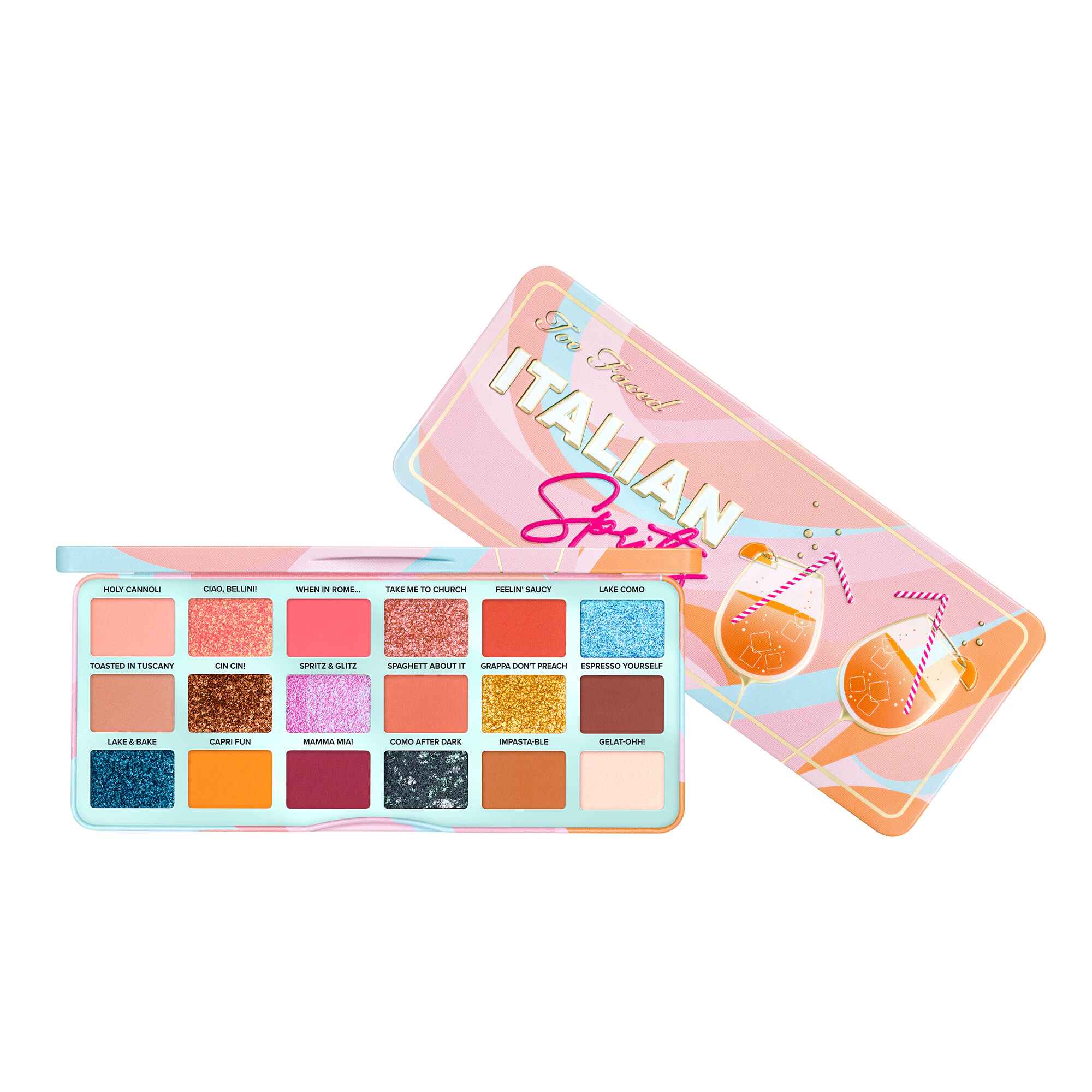 Too Faced Italian Spritz Eye Shadow Palette.