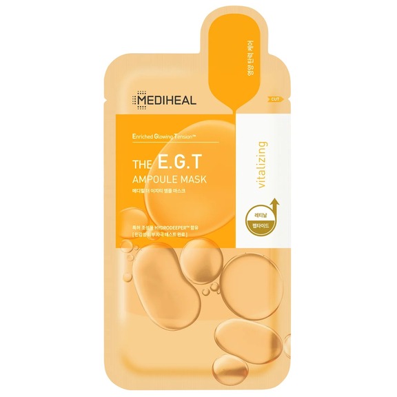 Mediheal THE E G T Nourishing Ampoule Mask.