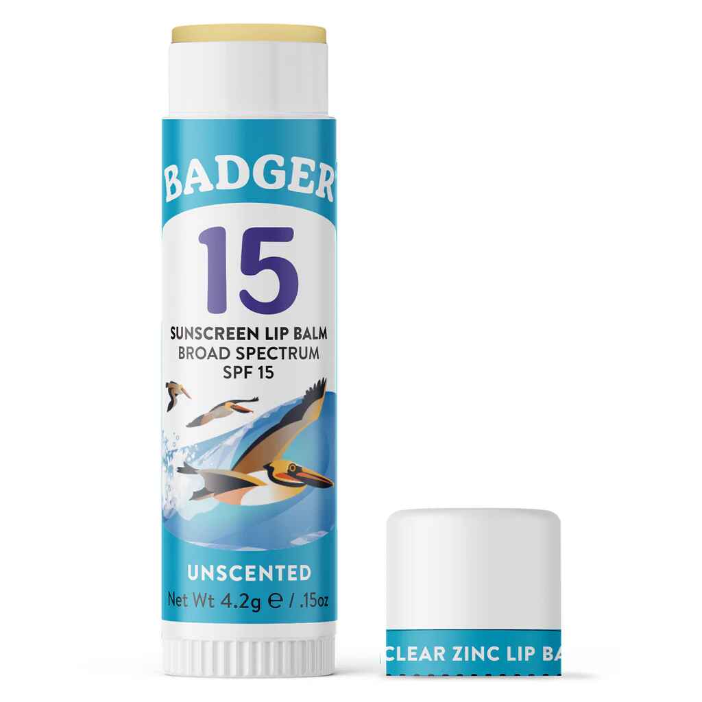 Badger Mineral Sunscreen Lip Balm - SPF 15.