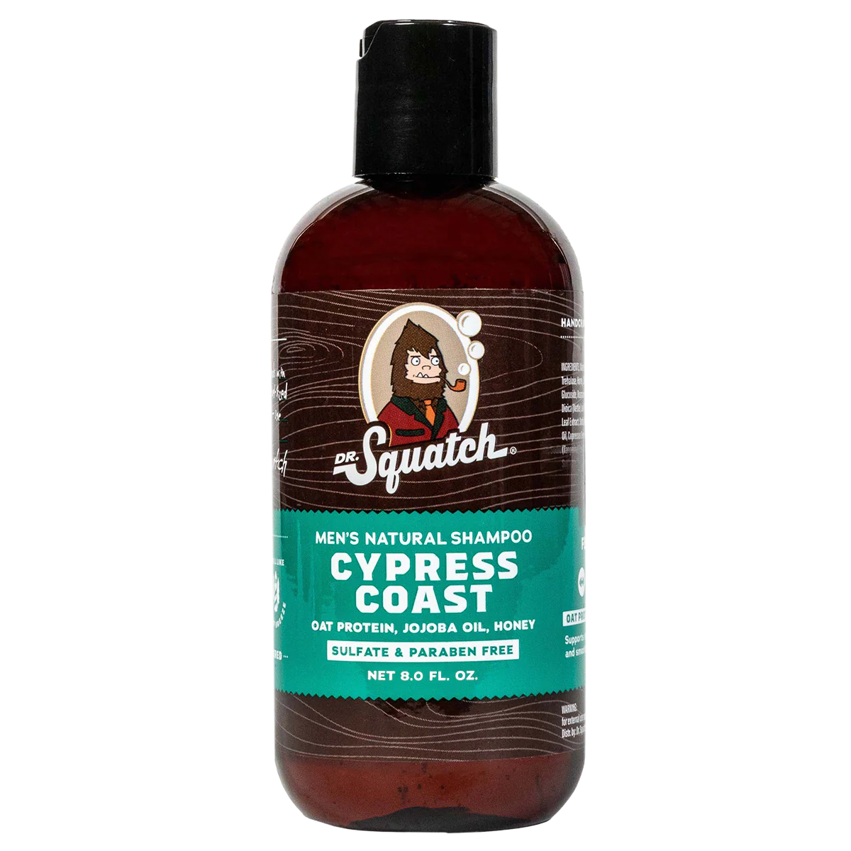 Dr Squatch CYPRESS COAST SHAMPOO.