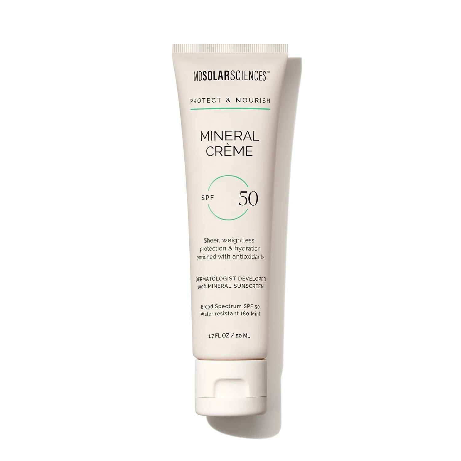 Md Solar Sciences Mineral Creme SPF 50.