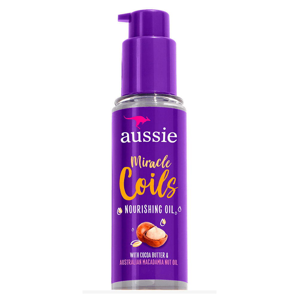 Aussie MIRACLE COILS NOURISHING OIL.
