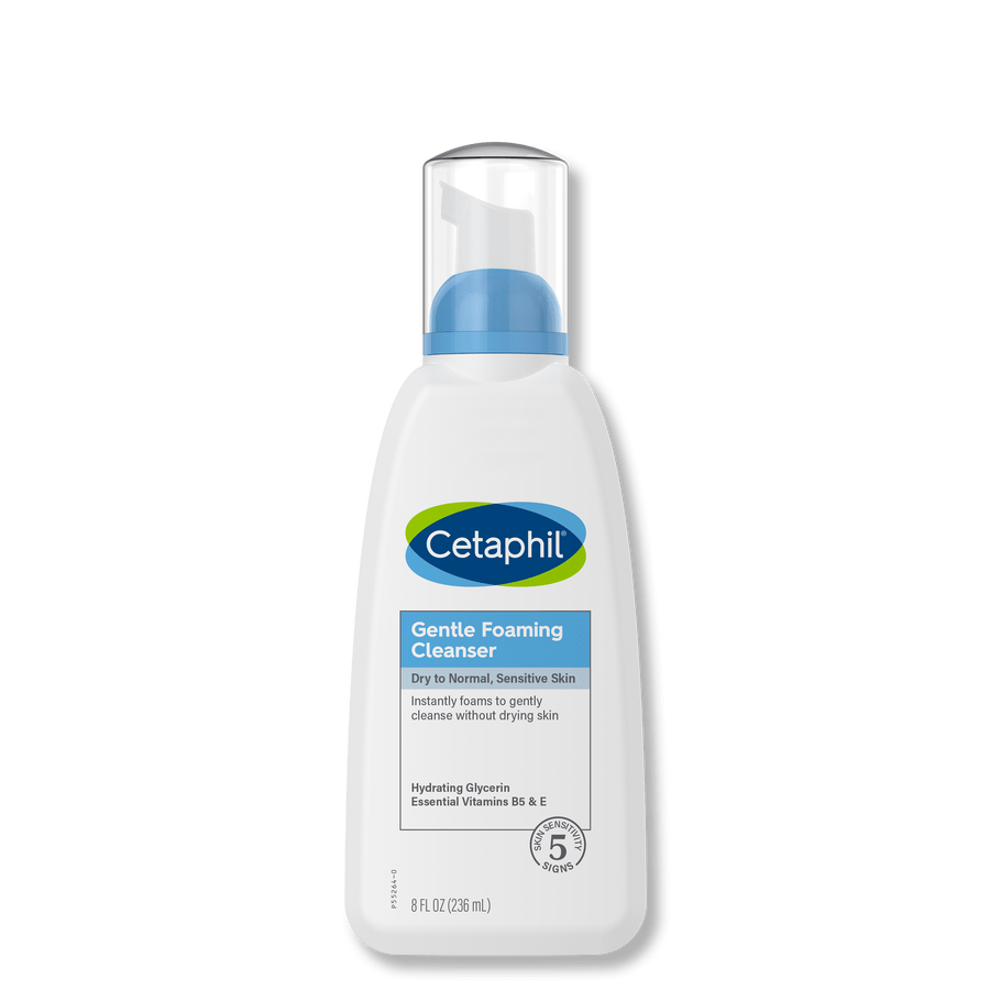 Cetaphil Gentle Foaming Cleanser.