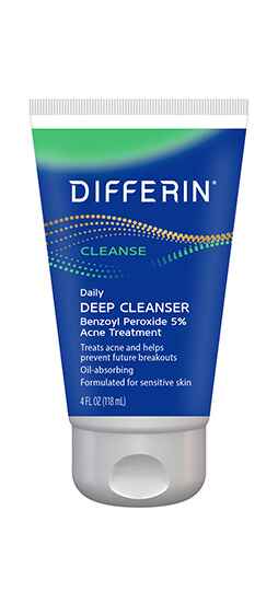 Differin Daily Deep Cleanser 5 BPO.